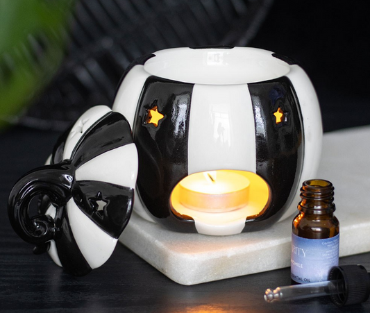 Striped Pumpkin Burner ** Pre Order **